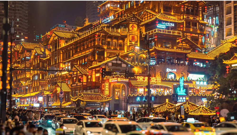 Hà Nội I 5N4Đ I Hà Nội - Trùng Khánh - Hồng Nhai Động - Lão Quân Động - Công viên Gấu Trúc - Từ Khí Khẩu Cổ Trấn(Trùng Khánh West Air)