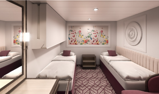 A room with two beds
AI-generated content may be incorrect.