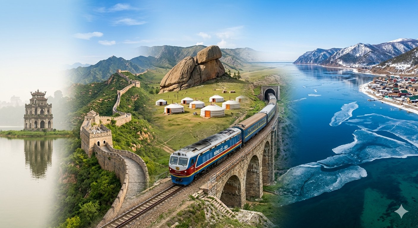 Tour 8N7D| HÀ NỘI - BẮC KINH - ULAANBAATAR - CÔNG VIÊN TERELJI - TÀU LIÊN VẬN MÔNG CỔ NGA - IRKUTSK - HỒ BAIKAL - LISTVYANKA  (  Bay Aiir China )